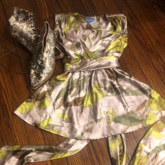 SIMPLY VERA Sexy V Floral/abstract tunic - Picture 4 of 7